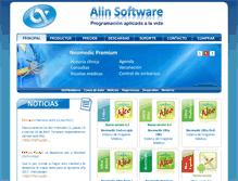 Tablet Screenshot of alinsoft.com